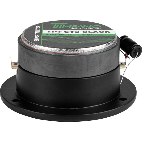 Main product image for Timpano Audio TPT-ST3 Black 4" Round Super Tweeter Pair 4 Ohm294-3388